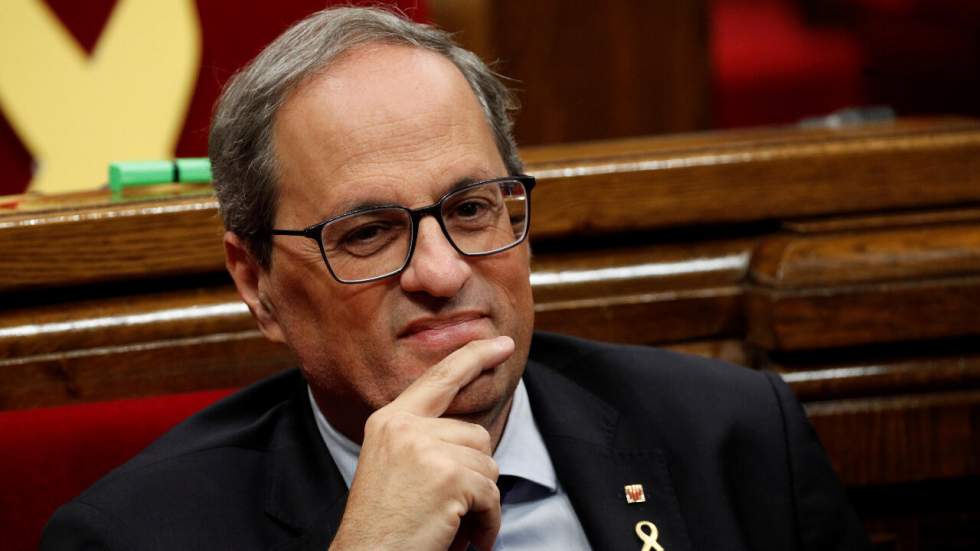 Espagne : le président catalan Quim Torra veut l'indépendance avant la fin 2021