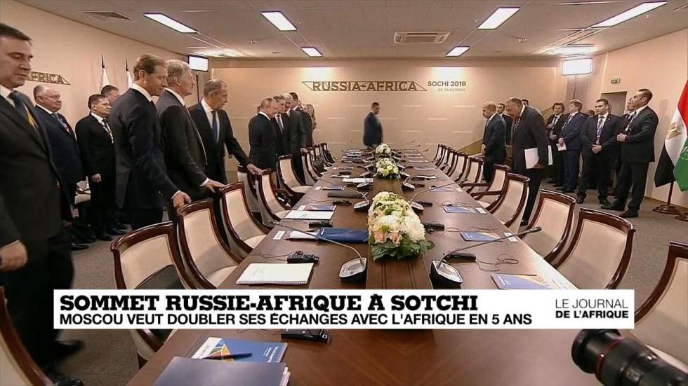 Sommet Russie-Afrique à Sotchi : les Russes souhaitent doubler les échanges commerciaux