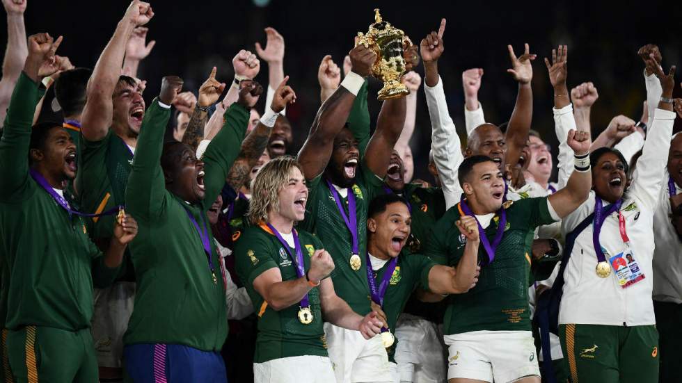 Mondial de rugby : l’Afrique du Sud sacrée pour la troisième fois de son histoire