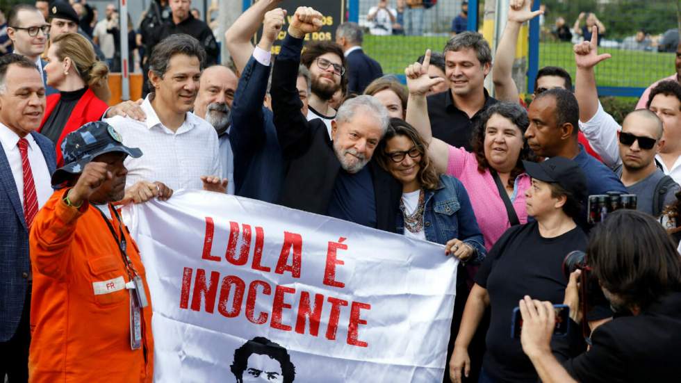 La justice brésilienne autorise la libération de l'ex-président Lula La justice brésilienne autorise la libération de l'ex-président Lula