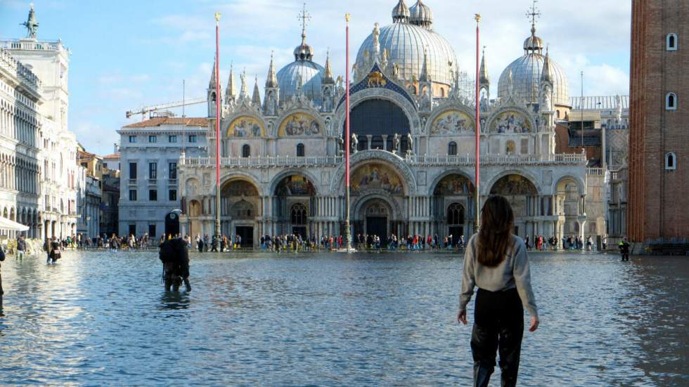 Venise toujours sous les eaux, l'état de catastrophe naturelle va être déclaré