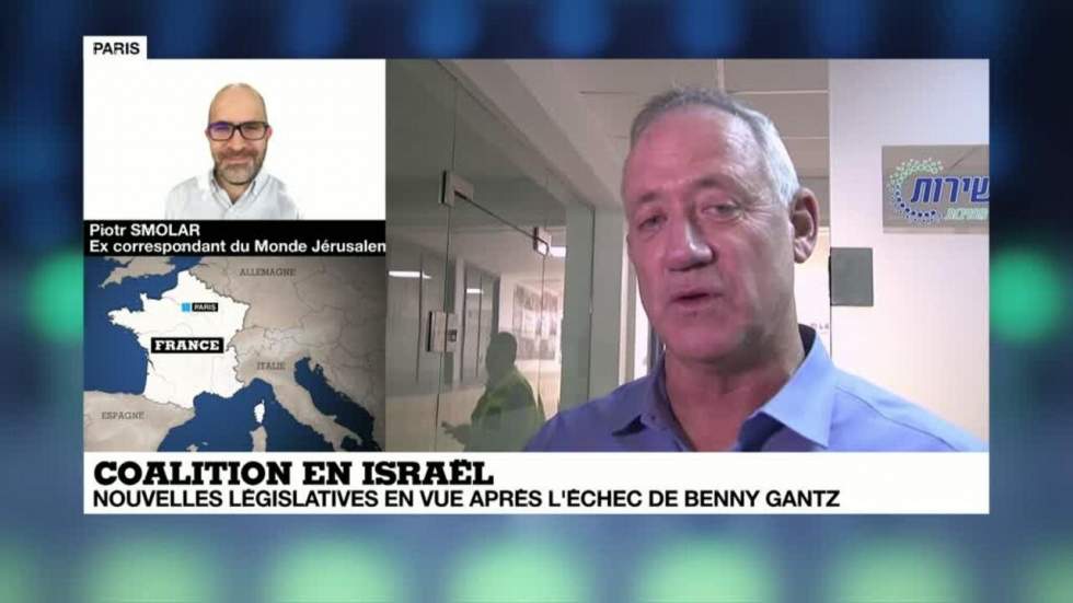 En Israël, Benny Gantz concède son incapacité à former un gouvernement