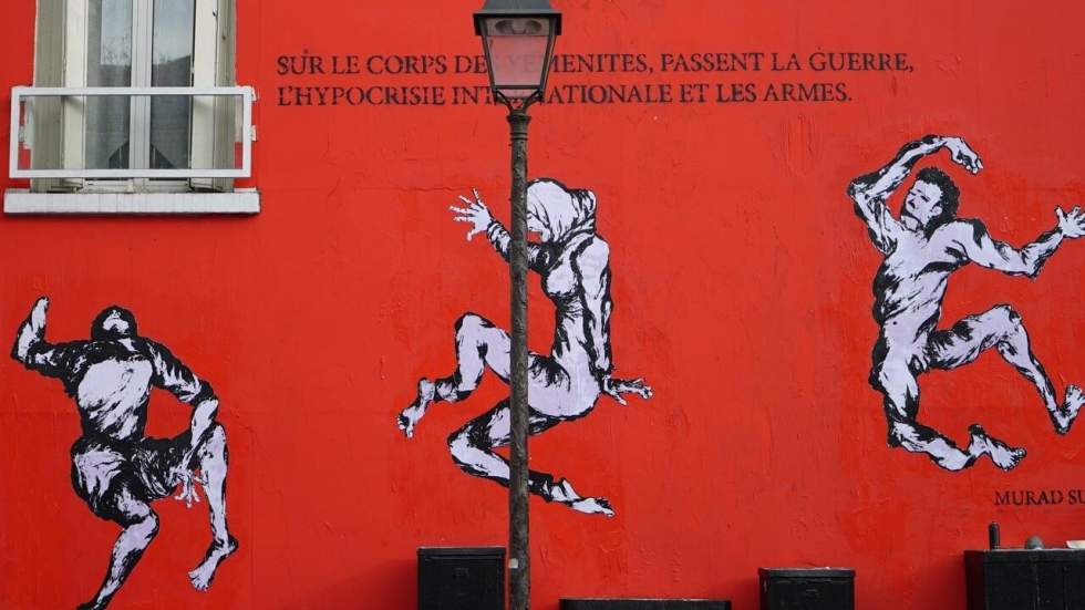 Un "Banksy yéménite" à Paris : "L'art est une arme de résistance cruciale"