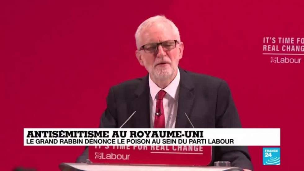 Royaume-Uni : le grand rabbin accuse Jeremy Corbyn d'antisémitisme