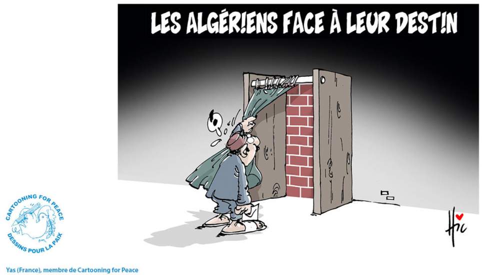 L'actu en dessin : les Algériens face à leur destin