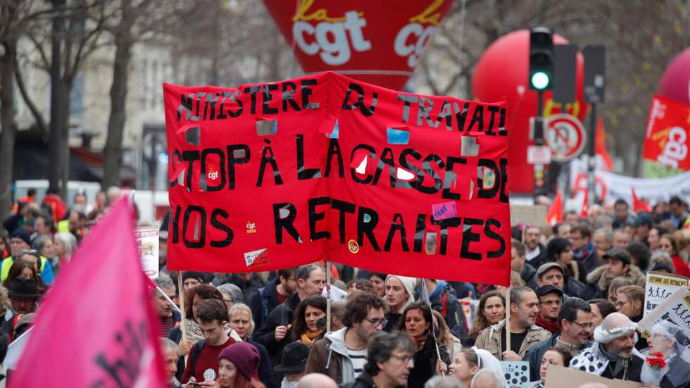 La défense des retraites, une "vieille revendication du mouvement ouvrier" La défense des retraites, une "vieille revendication du mouvement ouvrier"
