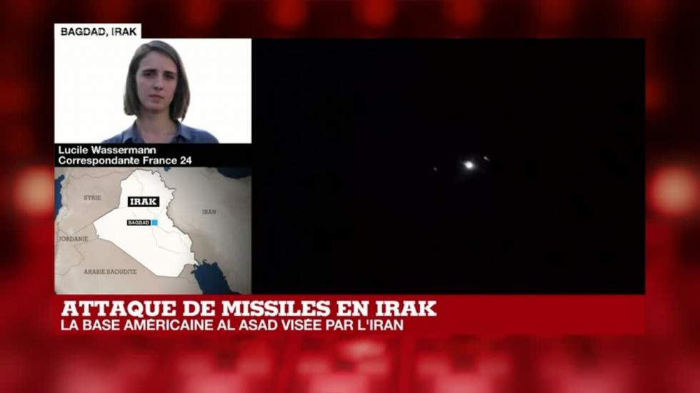 L'Iran tire des missiles sur des bases abritant des soldats américains en Irak