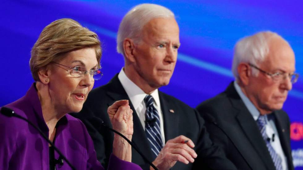 Débat démocrate : Bernie Sanders et Elizabeth Warren règlent leurs comptes Débat démocrate : Bernie Sanders et Elizabeth Warren règlent leurs comptes