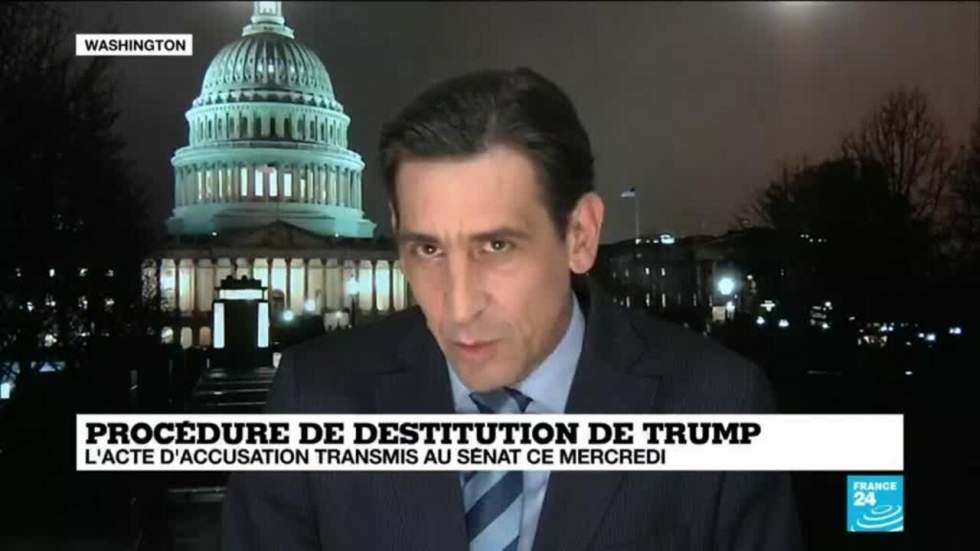 Procédure de destitution de Donald Trump : le Sénat entre en scène Procédure de destitution de Donald Trump : le Sénat entre en scène