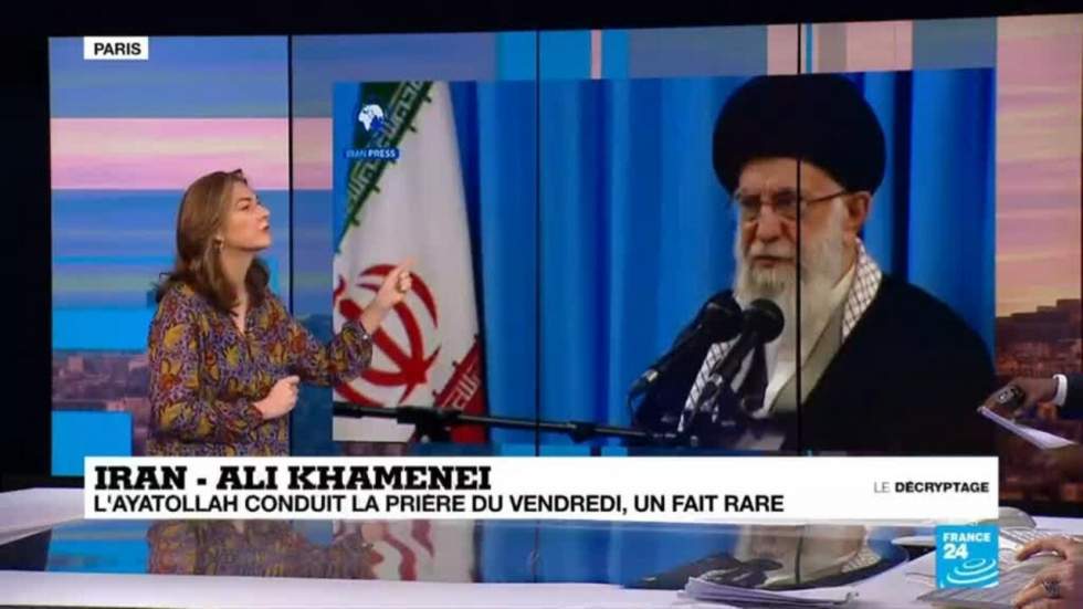 Fait rare, le guide suprême iranien Ali Khamenei préside la grande prière du vendredi Fait rare, le guide suprême iranien Ali Khamenei préside la grande prière du vendredi