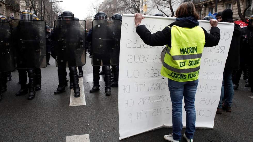 Gilets jaunes : 59 interpellations au cours d'une nouvelle manifestation