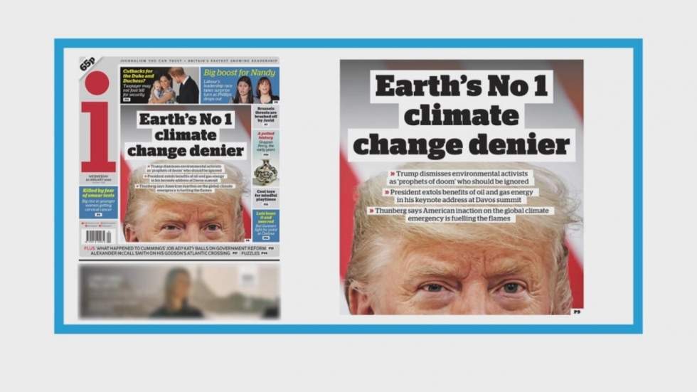 "Donald Trump, premier climatosceptique de la planète"