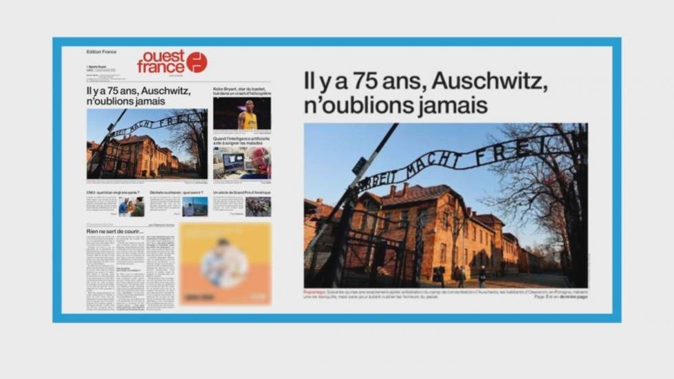 75ème anniversaire de la libération d'Auschwitz-Birkenau : "N'oublions jamais"