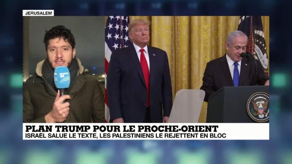 "Avenir brillant" ou "conspiration", les réactions au plan de Donald Trump pour le Proche-Orient "Avenir brillant" ou "conspiration", les réactions au plan de Donald Trump pour le Proche-Orient