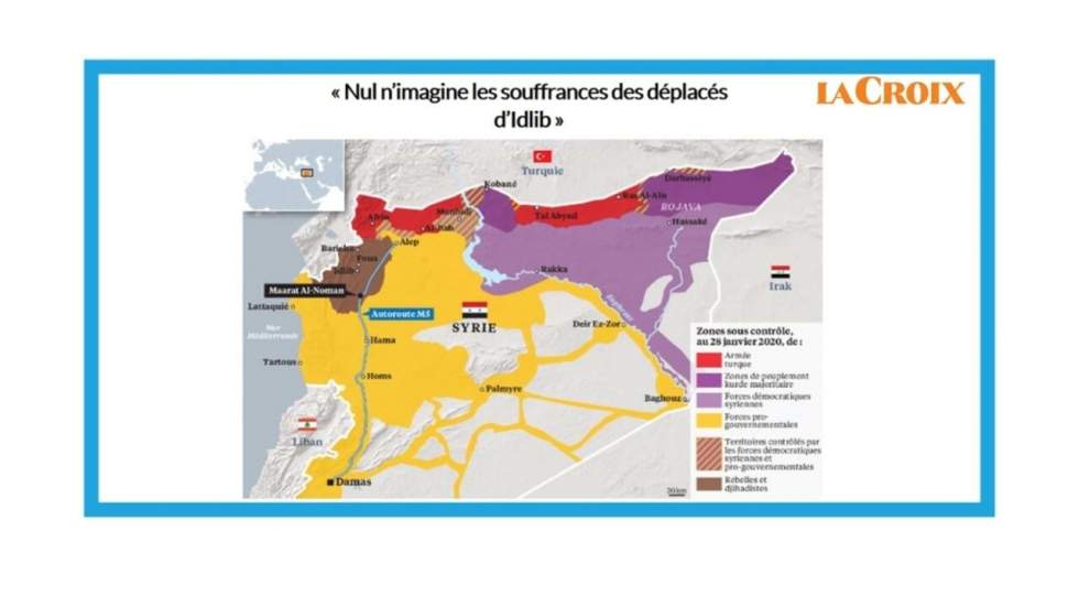 "Nul n'imagine les souffrances des déplacés syriens" "Nul n'imagine les souffrances des déplacés syriens"