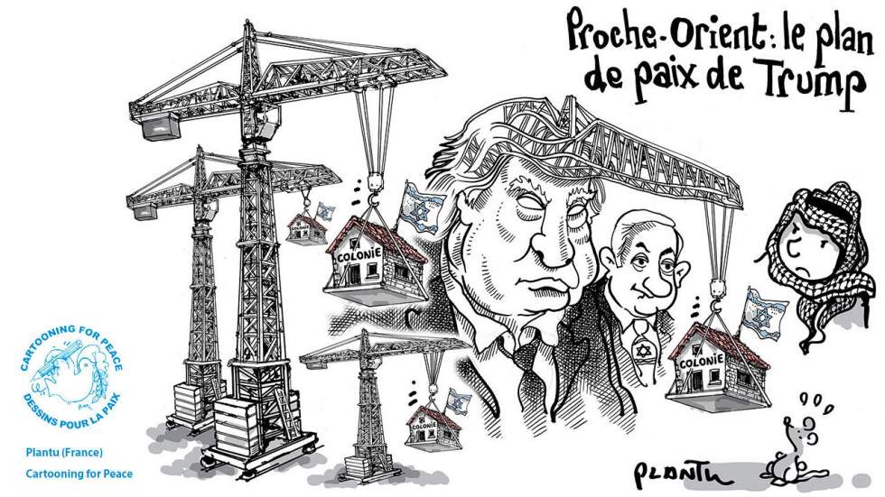 L'actu en dessin : le plan de paix de Trump au Proche-Orient vu par Plantu