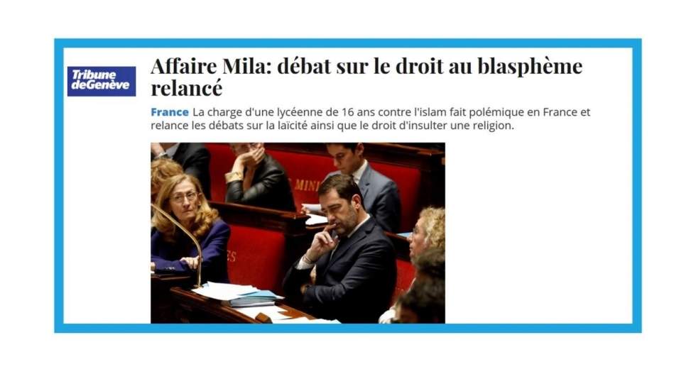 "L'affaire Mila", ou le retour du débat sur "le droit au blasphème" en France