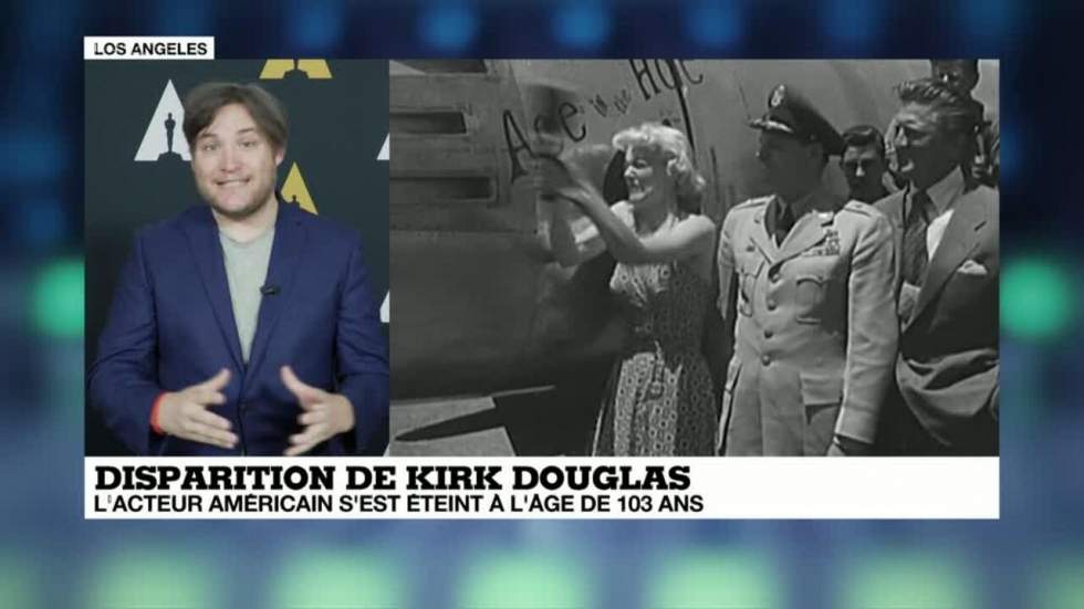 L'acteur Kirk Douglas, légende d'Hollywood, est décédé à l'âge de 103 ans L'acteur Kirk Douglas, légende d'Hollywood, est décédé à l'âge de 103 ans