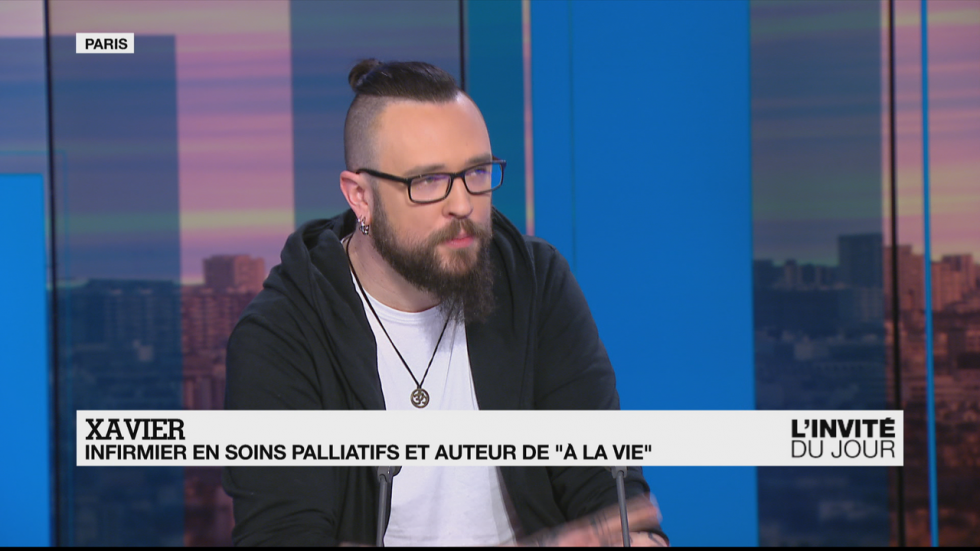 Xavier, alias "l’homme étoilé", infirmier en soins palliatifs : "Dans fin de vie, il y a vie"