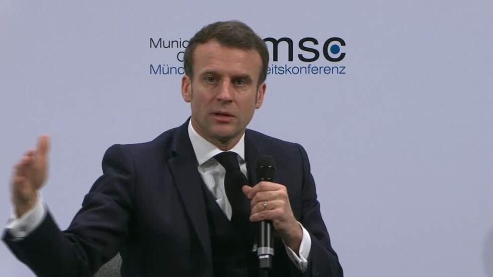 À Munich, Emmanuel Macron met en garde contre les ingérences de la Russie