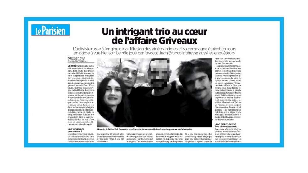 "Au cœur de l'affaire Griveaux, un intrigant trio"