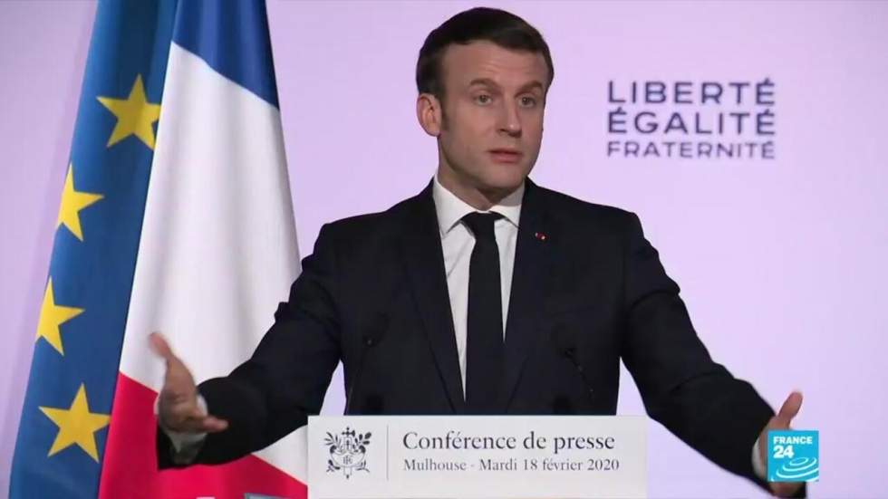 "L'islam politique n'a pas sa place" en France, affirme Emmanuel Macron à Mulhouse