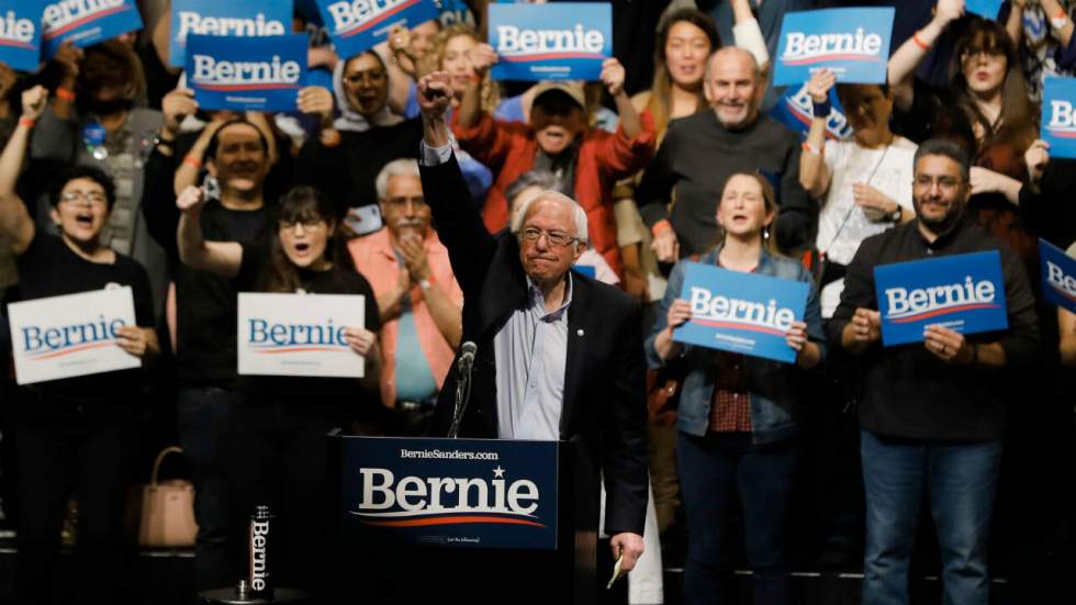 Primaires démocrates : Bernie Sanders donné vainqueur du Nevada