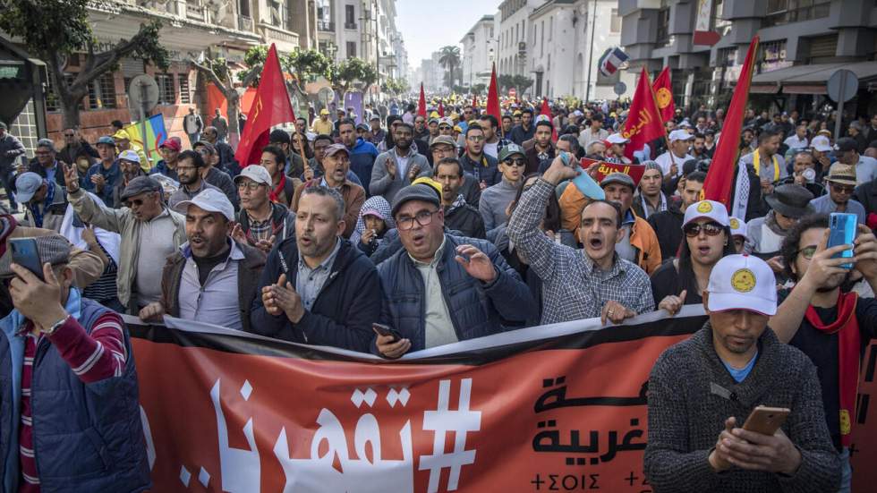 Maroc : une manifestation à Casablanca contre les inégalités et pour la démocratie