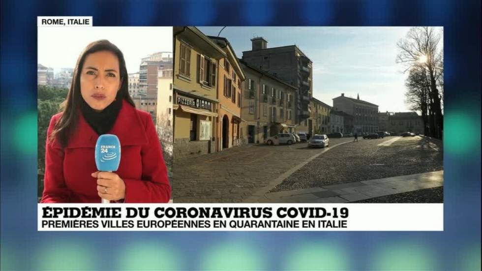 Épidémie de Covid-19 : premières villes mises en quarantaine en Italie