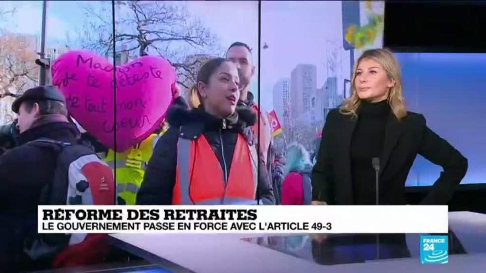 Retraites : Édouard Philippe engage la responsabilité du gouvernement avec le 49-3