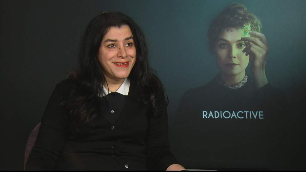 Marjane Satrapi dresse le portrait de Marie Curie dans "Radioactive" Marjane Satrapi dresse le portrait de Marie Curie dans "Radioactive"