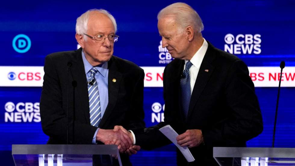 Primaires démocrates : premier duel entre Joe Biden et Bernie Sanders