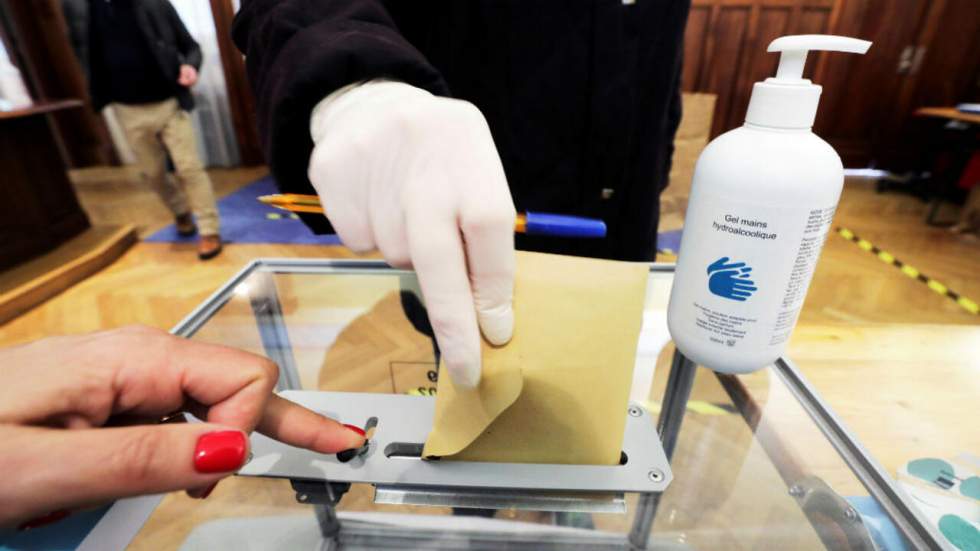 En images : le premier tour des élections municipales au temps du Covid-19 En images : le premier tour des élections municipales au temps du Covid-19