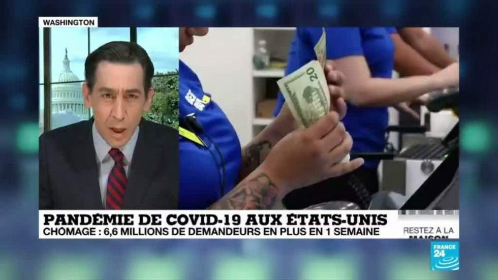 Covid-19 : aux États-Unis, un nouveau record du chômage hebdomadaire