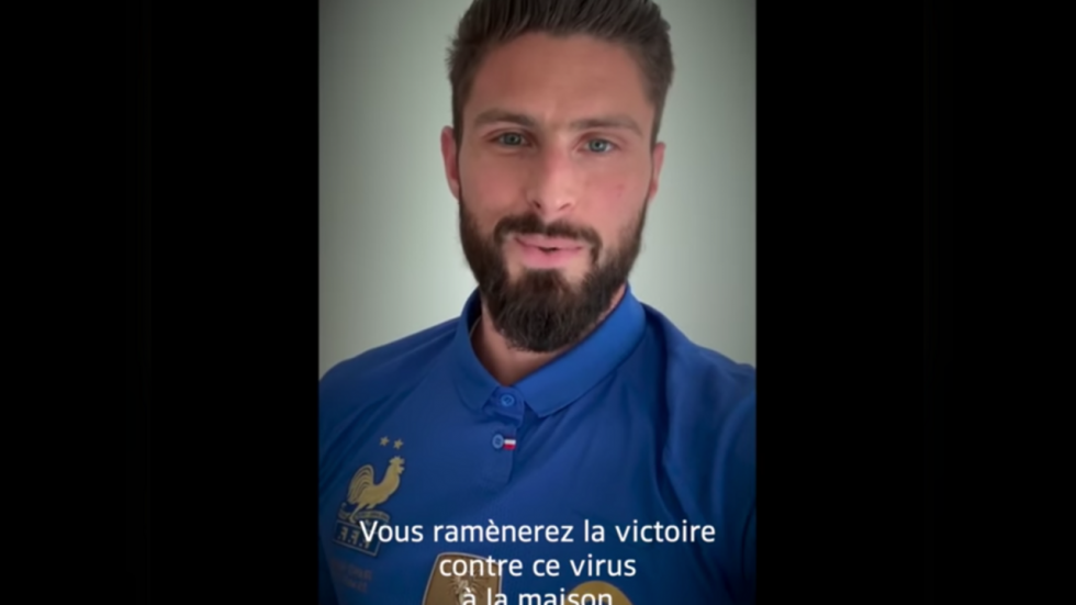 "Vous allez gagner ce match contre le virus" : les Bleus soutiennent les soignants face au Covid-19