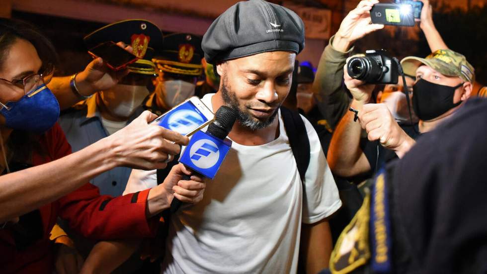 Faux passeport : Ronaldinho assigné à résidence dans un hôtel au Paraguay