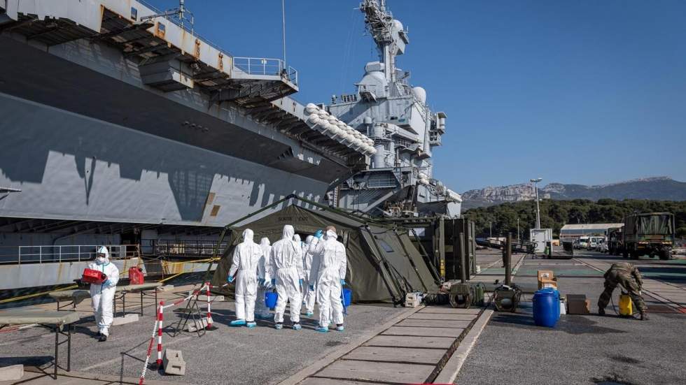 Covid-19 : 1 081 marins testés positifs dans le groupe aéro-naval Charles de Gaulle