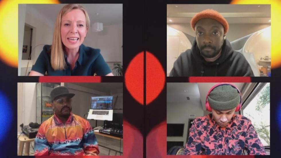 En confinement avec les Black Eyed Peas En confinement avec les Black Eyed Peas