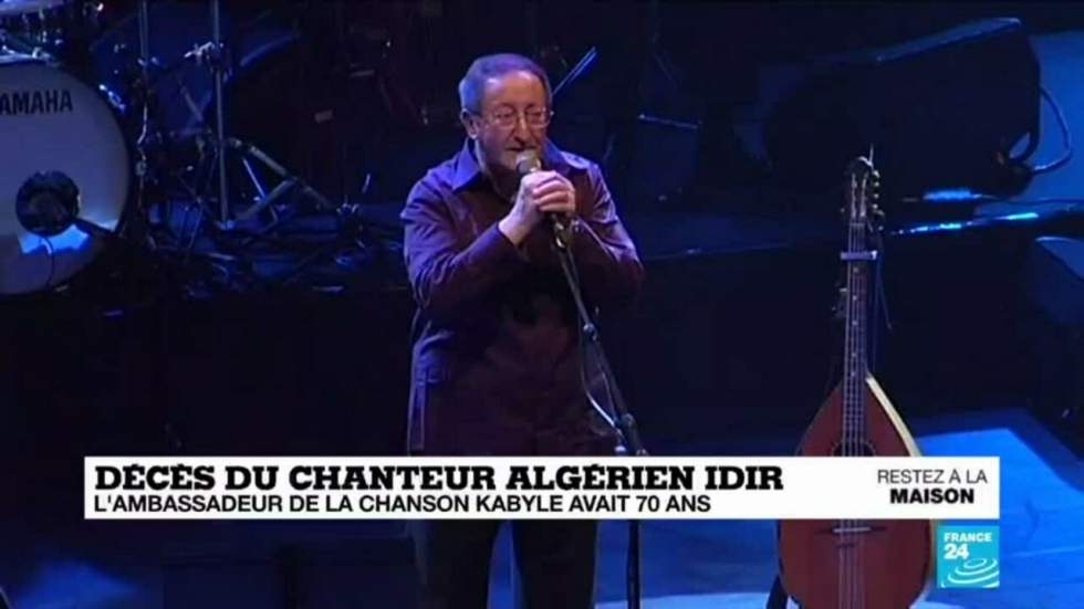 Le chanteur algérien Idir, légende de la musique kabyle, est mort