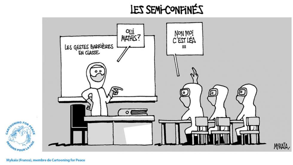 L'actu en dessin : comment vivre avec le Covid-19 ? L'actu en dessin : comment vivre avec le Covid-19 ?