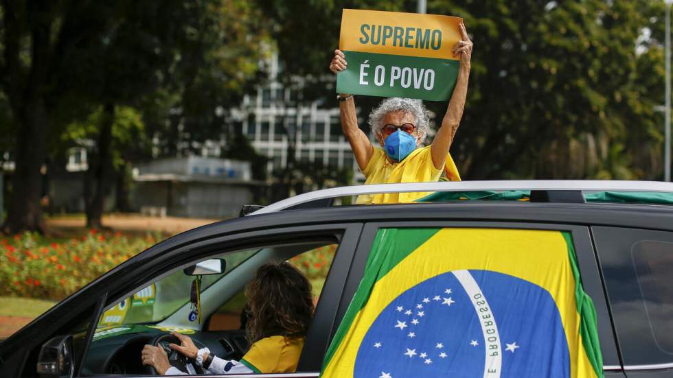 Covid-19 au Brésil : les militants pro-Bolsonaro en croisade contre le confinement