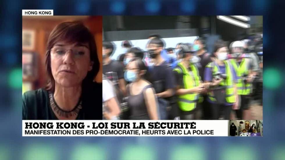 Les Hongkongais manifestent contre la loi sur la sécurité intérieure voulue par Pékin