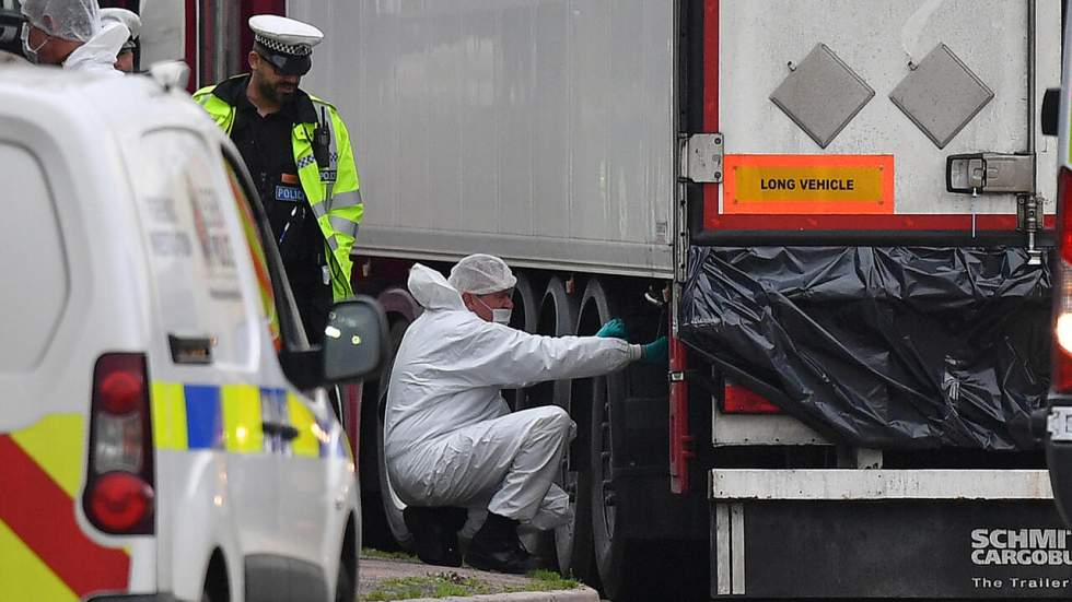 Camion charnier en Angleterre : 26 interpellations en France et en Belgique