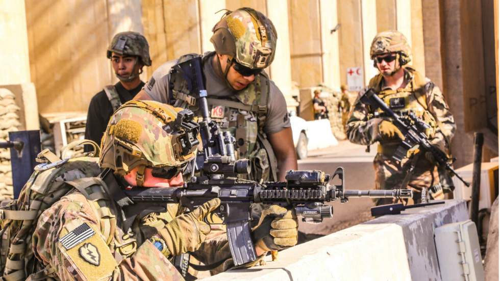 Les États-Unis vont réduire leurs troupes en Irak dans les "prochains mois" Les États-Unis vont réduire leurs troupes en Irak dans les "prochains mois"