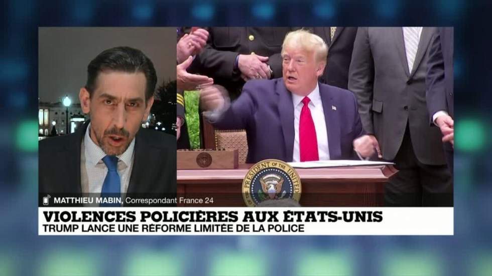 Donald Trump interdit les prises d'étranglement sauf "si la vie d'un policier est en danger"