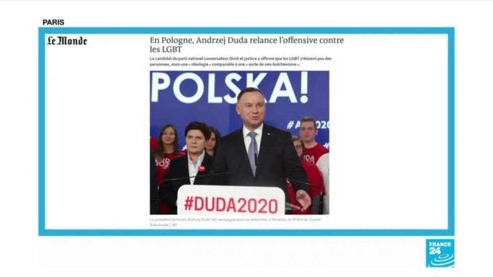 Campagne présidentielle en Pologne : "Les LGBT ne sont pas des personnes, mais une idéologie"