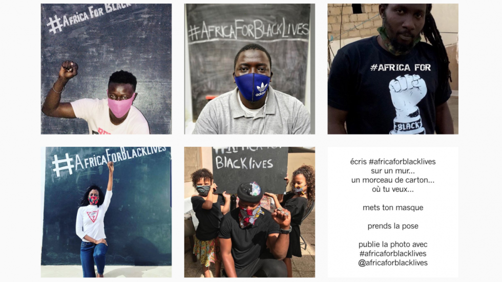 #AfricaforBlackLives : des artistes africains en campagne contre les violences racistes