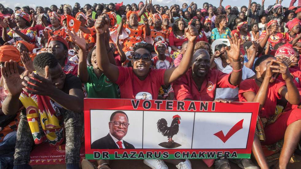 Un an après la présidentielle annulée, le Malawi retourne aux urnes Un an après la présidentielle annulée, le Malawi retourne aux urnes