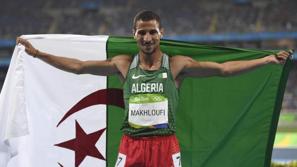 La colère du champion algérien Taoufik Makhloufi, coincé en Afrique du Sud