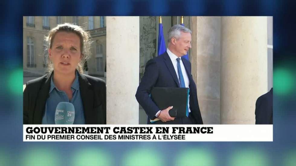 Le gouvernement Castex a tenu son premier Conseil des ministres